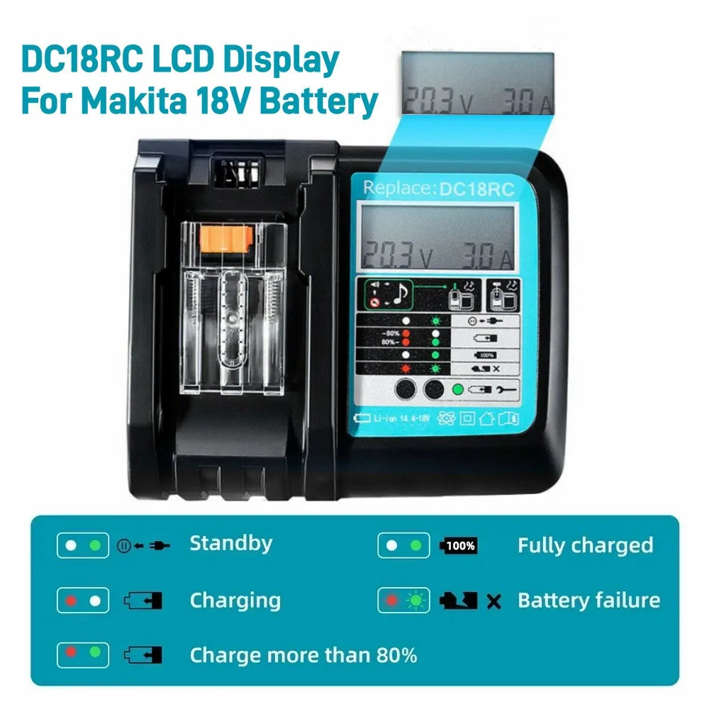 Makita Single Battery Rapid Charger