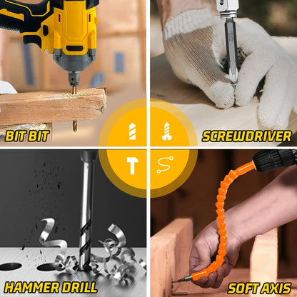 Powerful Brushless Cordless Impact Wrench Torque for DeWalt 18V