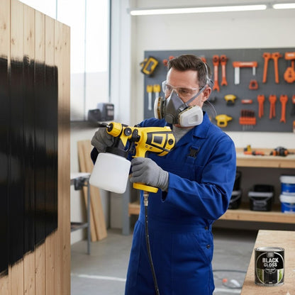 Black Gloss Non-Drip Paint 300ML