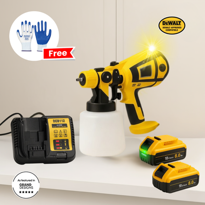 Dewalt Pro Paint Sprayer + Battery Power Bundle & Accessories