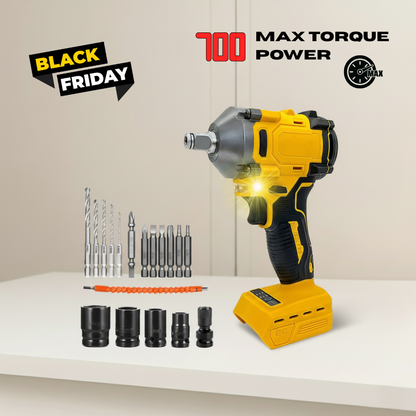 Powerful Brushless Cordless Impact Wrench Torque for DeWalt 18V