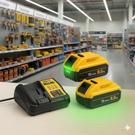 Ultra High Power Battery Pack x2 With Charger