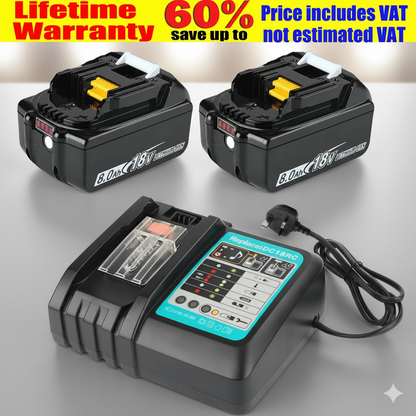 Makita Power Pack Battery + Charger