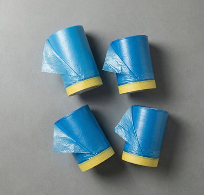 Pre-Taped Masking Film Plastic Sheeting