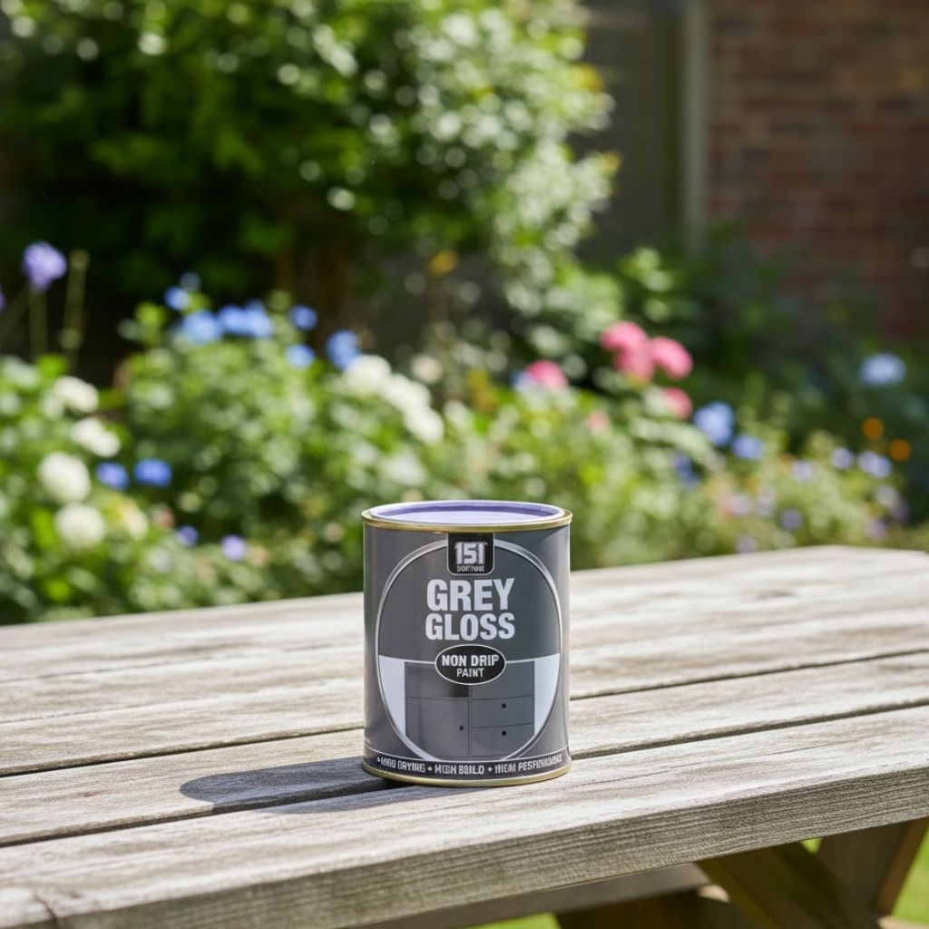 Grey Gloss Non-Drip Paint 300ml