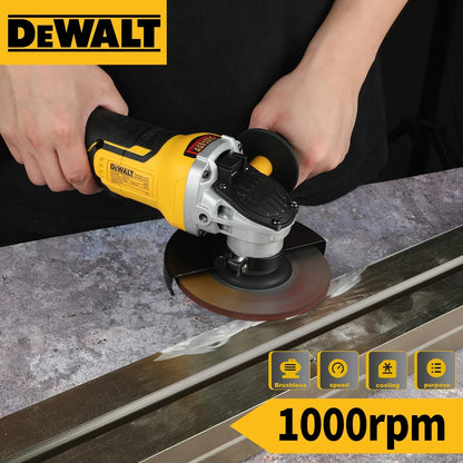 DEWALT DCG406 Cordless Angle Grinder, 5-inch Brushless 9000 RPM 20V Power