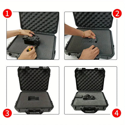 Rugged Waterproof Hard Toolbox