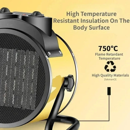 Powerful Portable Industrial Electric Heater