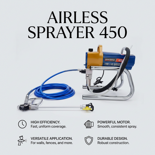 1500W Professional Airless Paint Sprayer 220V for Interior and Exterior Walls