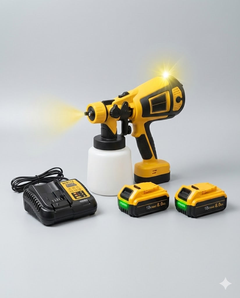 Dewalt Pro Paint Sprayer + Battery Power Bundle & Accessories